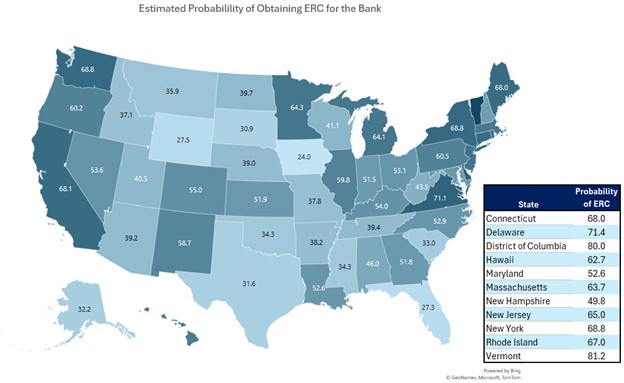 ERC for Banks Map
