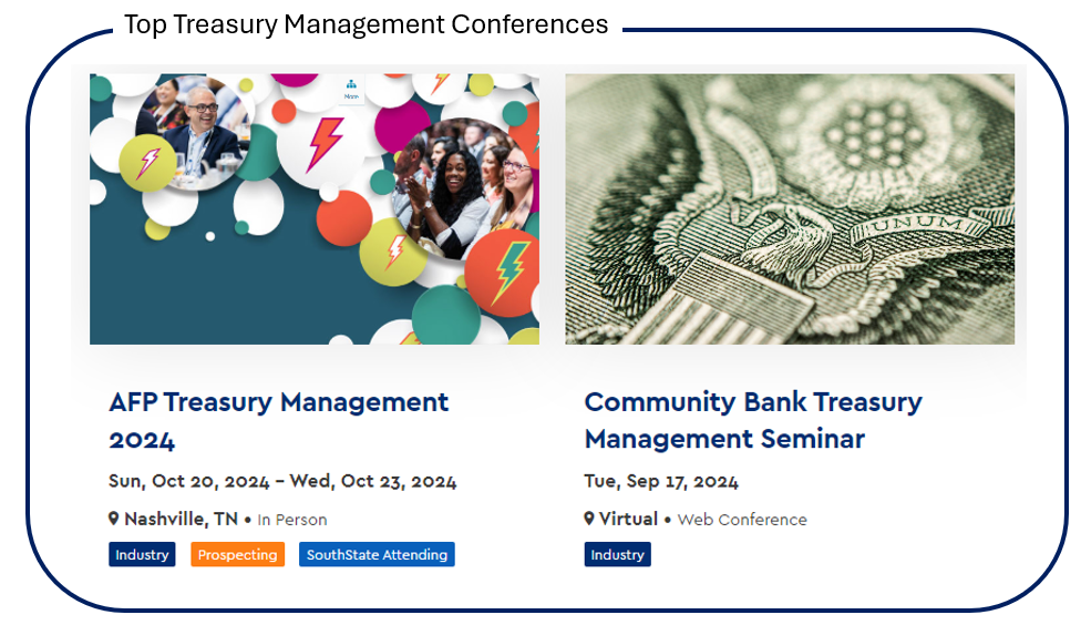 Top Treasury Management Confernences