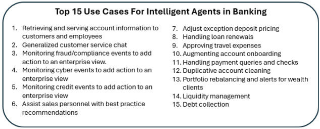 Intelligent agent use cases