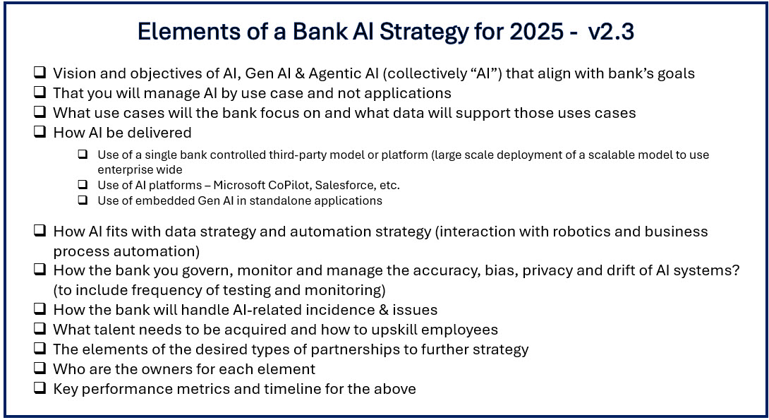 Gen AI Strategy Checklist